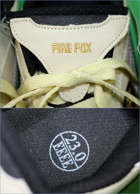 コーコス信岡 安全靴 23.0cm FIRE FOX 鋼製先芯入り作業スニーカー HZ-332 作業靴 サンド 4E 未使用 アウトレット品_画像8