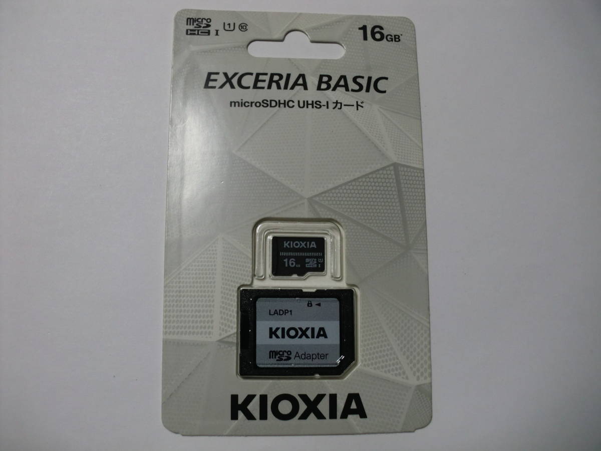 未開封品・未使用品 microSDHCカード 16GB KIOXIA メモリーカード microSDカードの画像1