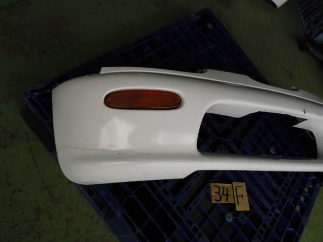 スズキカプチーノ EA11R 　フロントバンパー　（社外の白色で塗装）３４_画像2