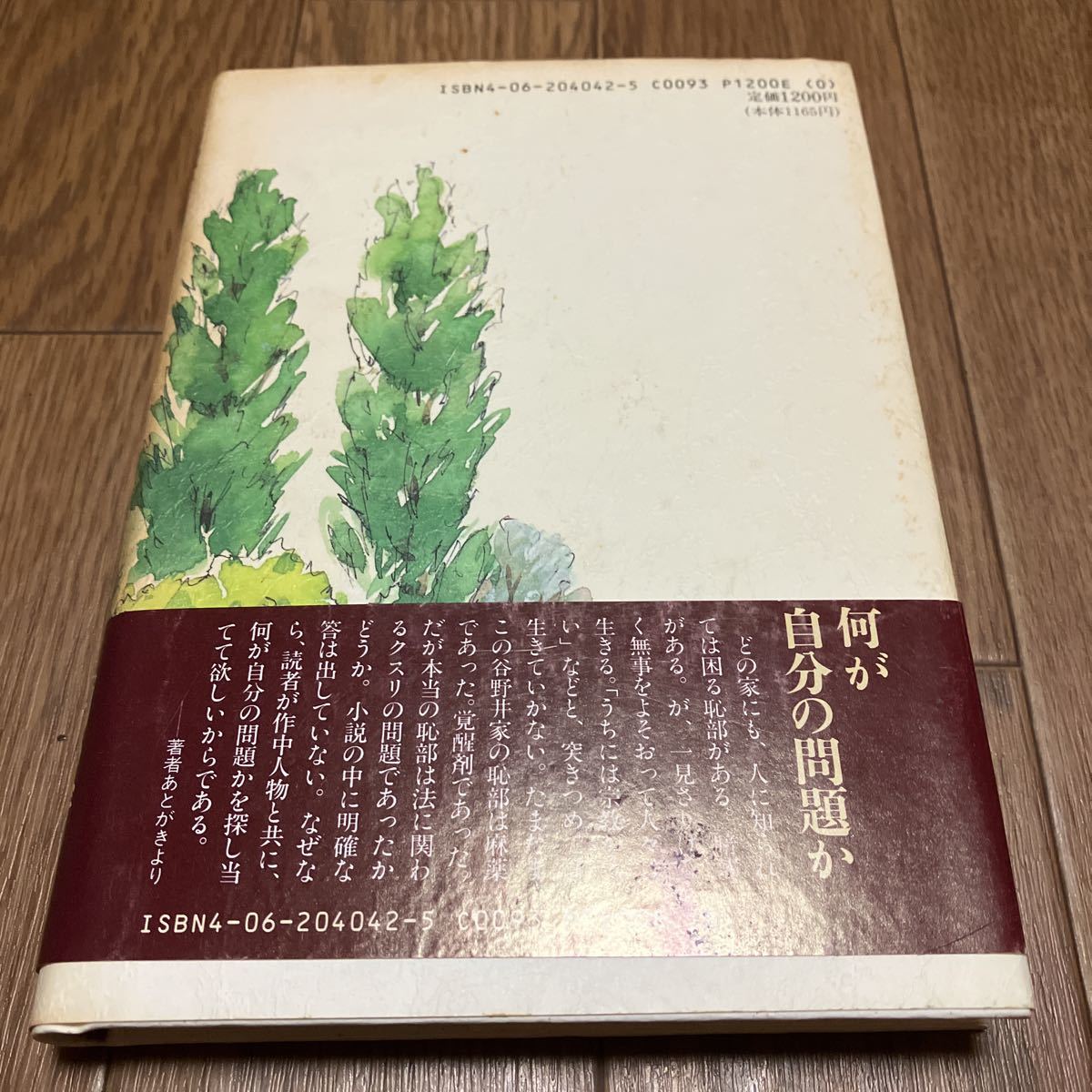 あのポプラの上が空 単行本 初版 三浦綾子 講談社 人間の絆 クリスチャン作家 キリスト教_画像3