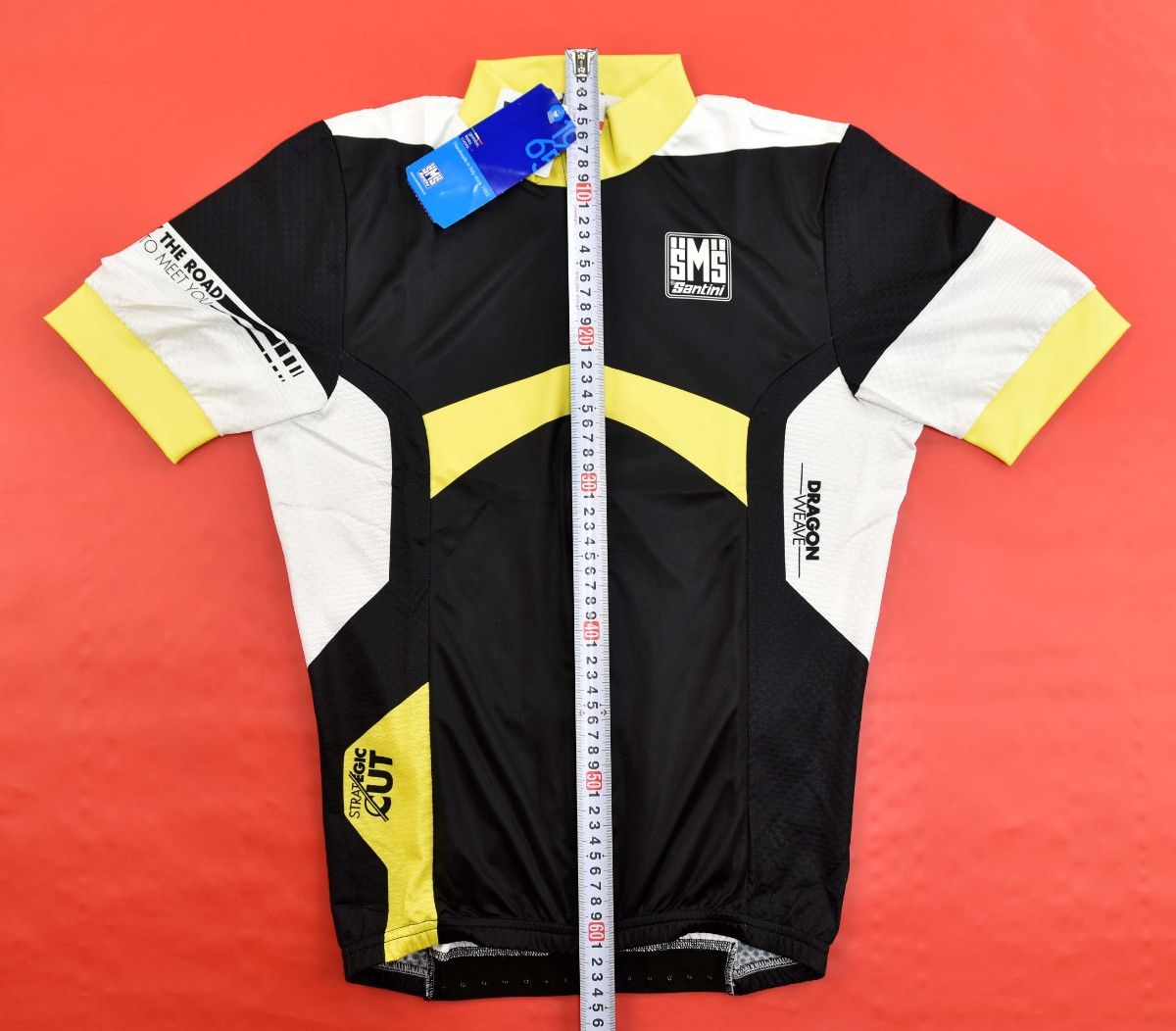 Santini Doragon ジャージ size:M ブラック/イエロー