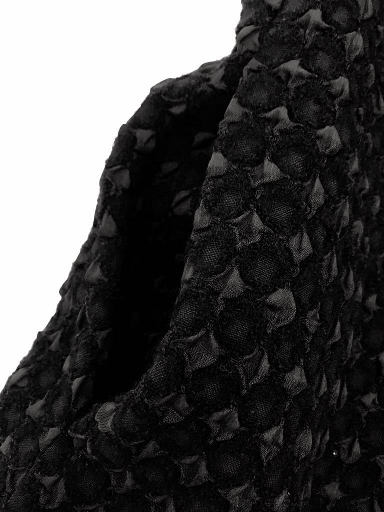Bernhard willhelm ブラックデザインワンピース sizeS リボン 黒