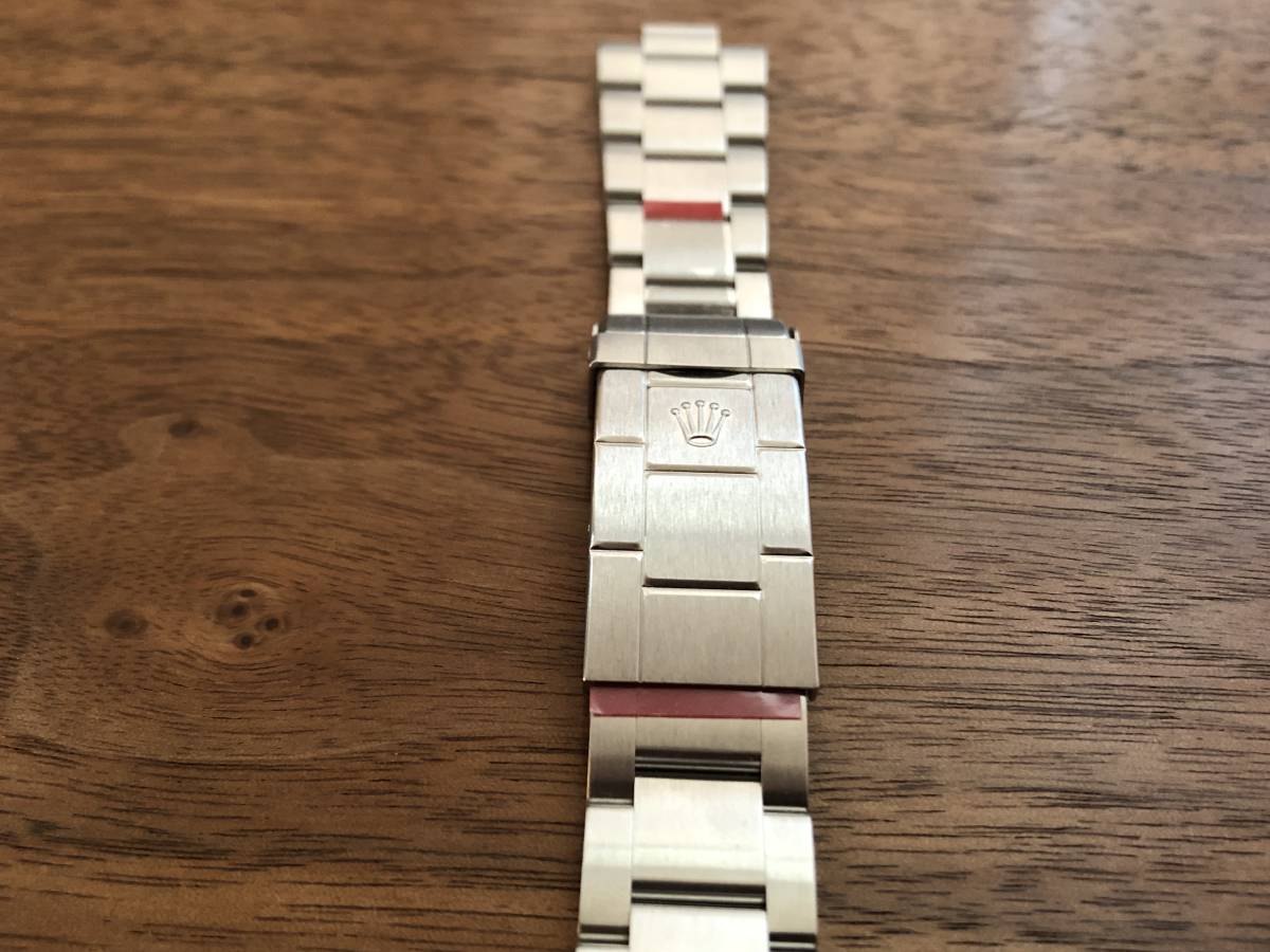 希少 新品保護シール付】 ロレックス 純正ブレスレット93150 CP 希少 新品保護シール付】 ロレックス 純正ブレスレット93150 CP