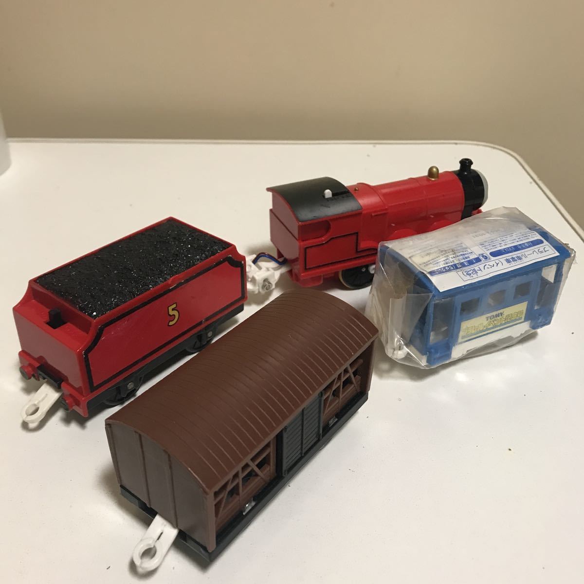廃盤プラレールトーマスシリーズ 初代おしゃべりジェームス+ 廃盤プラレールトーマスシリーズ 初代おしゃべりジェームス+