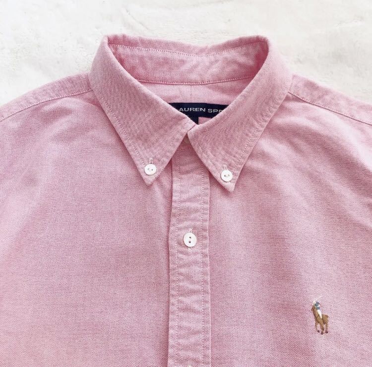 RALPH LAUREN ラルフローレン 半袖 オックスフォード シャツ RALPH LAUREN ラルフローレン 半袖 オックスフォード シャツ