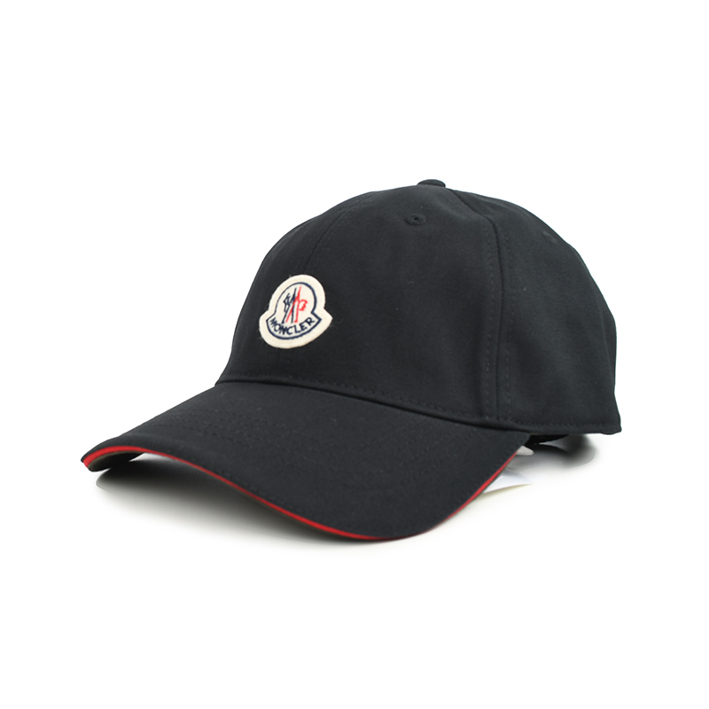 MONCLER モンクレール ブラックキャップ帽子 3B00034 V0090 999 イタリア正規品 新品_画像1