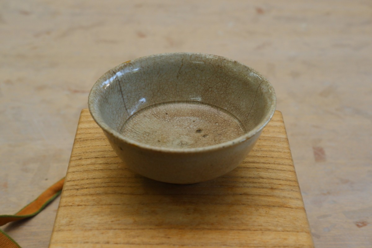 李朝 朝鮮古陶磁 堅手茶碗 白磁 茶道具 古美術