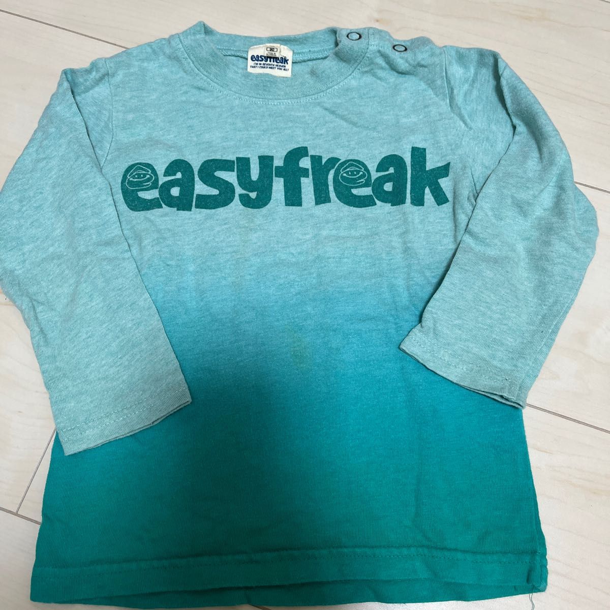 easyfreak トップス3点セット　80-90 男の子　バックプリントTシャツ
