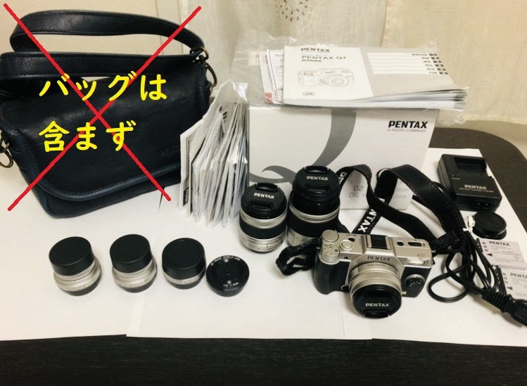 PENTAX ぺンタックス Q7 Wズームセット（02 06） 追加レンズ5本（01 03