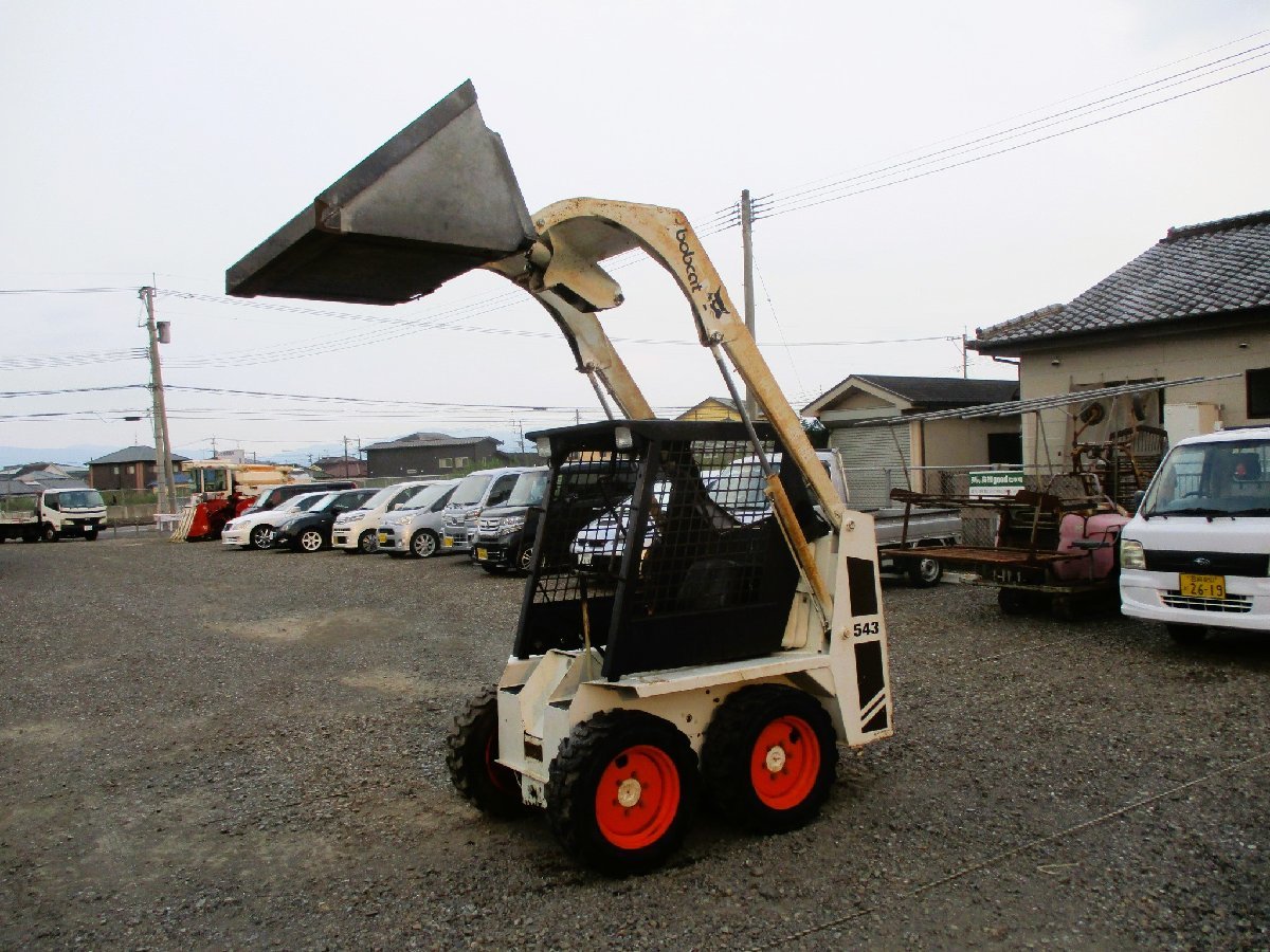 ◆月末感謝セール◆売切り◆TCM Bobcat ボブキャット 543 スキッドステアローダー 軽油 養鶏 堆肥 除雪機 中古◆宮崎発◆農機good◆_画像8