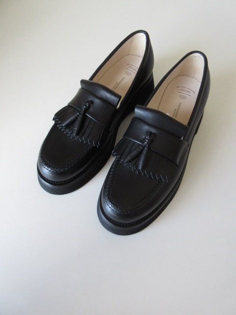 未使用 TOSHINOSUKE TAKEGAHARA BEAUTIFUL SHOES / ビューティフルシューズ THE LOAFER BLACK 23.5 * ローファー 革靴_画像2