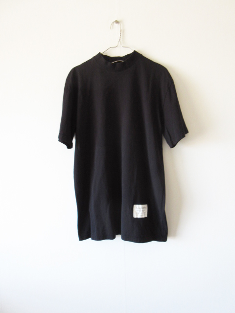 Acne Studios / アクネ ストゥディオズ AL0052 MOCK NECK T SHIRT XS BLACK * Tシャツ カットソー レディース_画像1