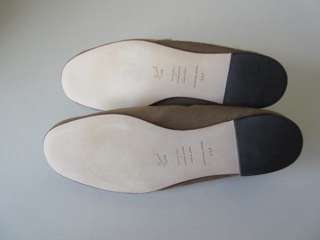 美品 TOSHINOSUKE TAKEGAHARA BEAUTIFUL SHOES / ビューティフルシューズ BEAUTIFUL SHOES HAIRCALF BEIGE 23.0 * パンプス_画像5