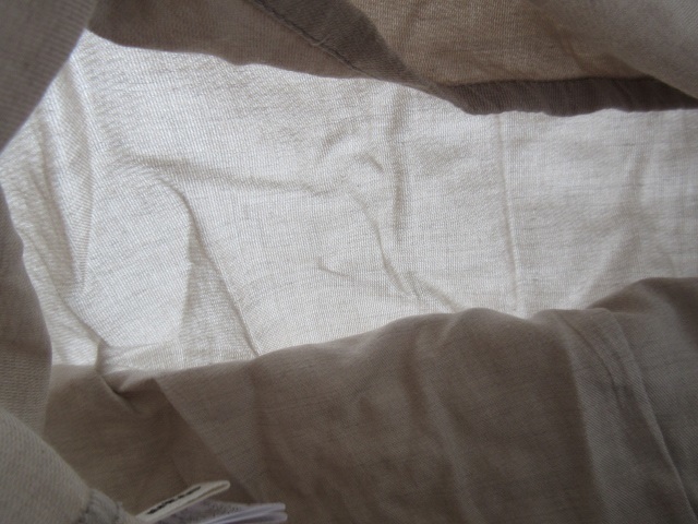 2022 evam eva / エヴァムエヴァ E223T041 cotton silk salon skirt M BEIGE * スカート レディース コットンシルク_画像7