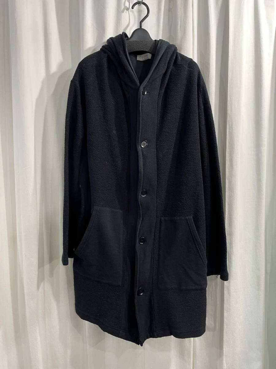 2015SS yohji yamamoto pour homme デザインロングパーカー（HU-T77-383）