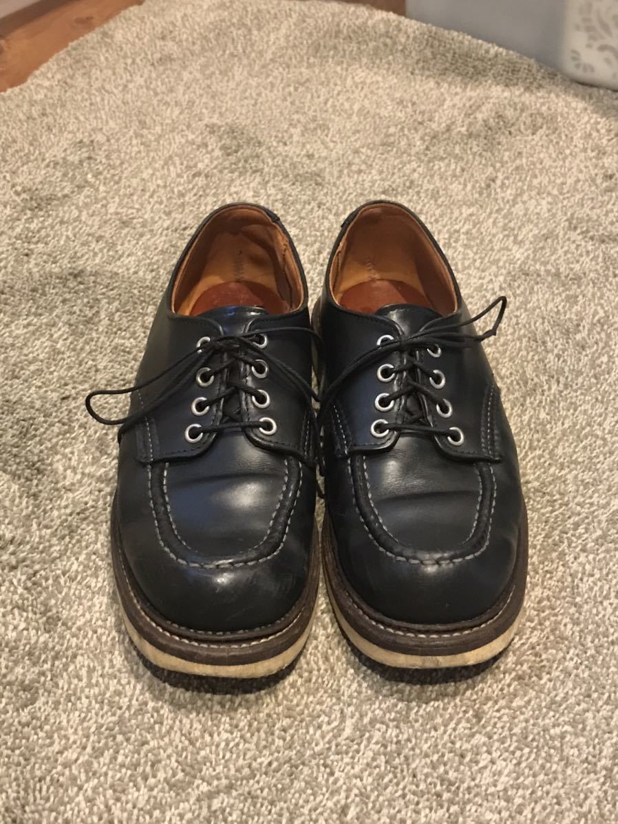 REDWING 8106 オックスフォード ブラック美品 サイズ8D(26cm) - 靴