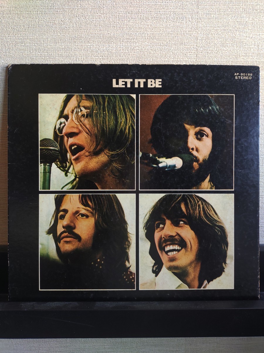 LET IT BE ビートルズ BEATLES THE BEATLES レット・イット・ビー レットイットビー/歌詞カード有_画像1