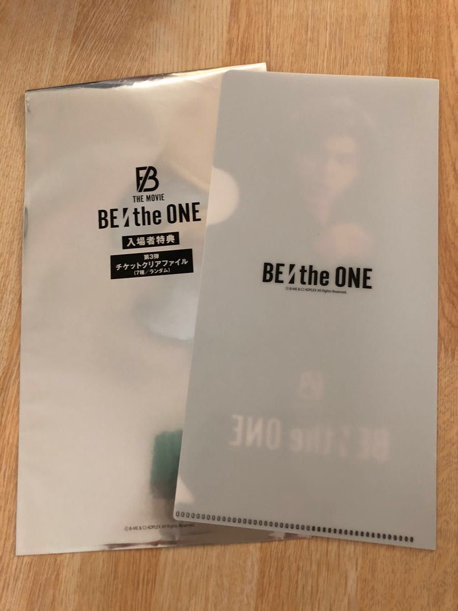 BE:FIRST ビーファースト 映画 『BE:the ONE』入場者プレゼント  チケットクリアファイル　レオ LEO