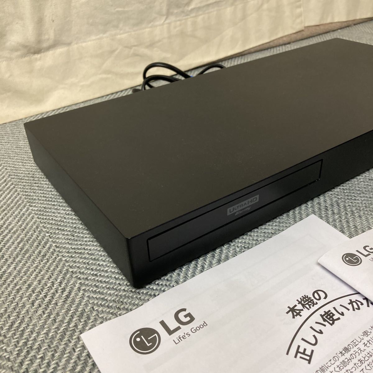LG ULTRA HD BLU-RAY DISC PLAYER UBK80 2018年製 LG電子 LG ULTRA HD BLU-RAY DISC PLAYER UBK80 2018年製 LG電子