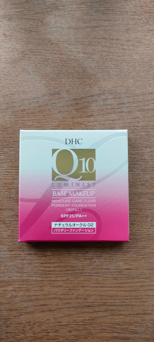 ★★DHC Q10モイスチュアケアクリアファンデ〈リフィル〉NO02新品★★_画像1