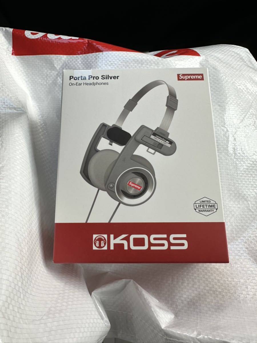 Supreme / Koss Portapro Headphones Silver シュプリーム コス ポタプロ ヘッドホン シルバー_画像4