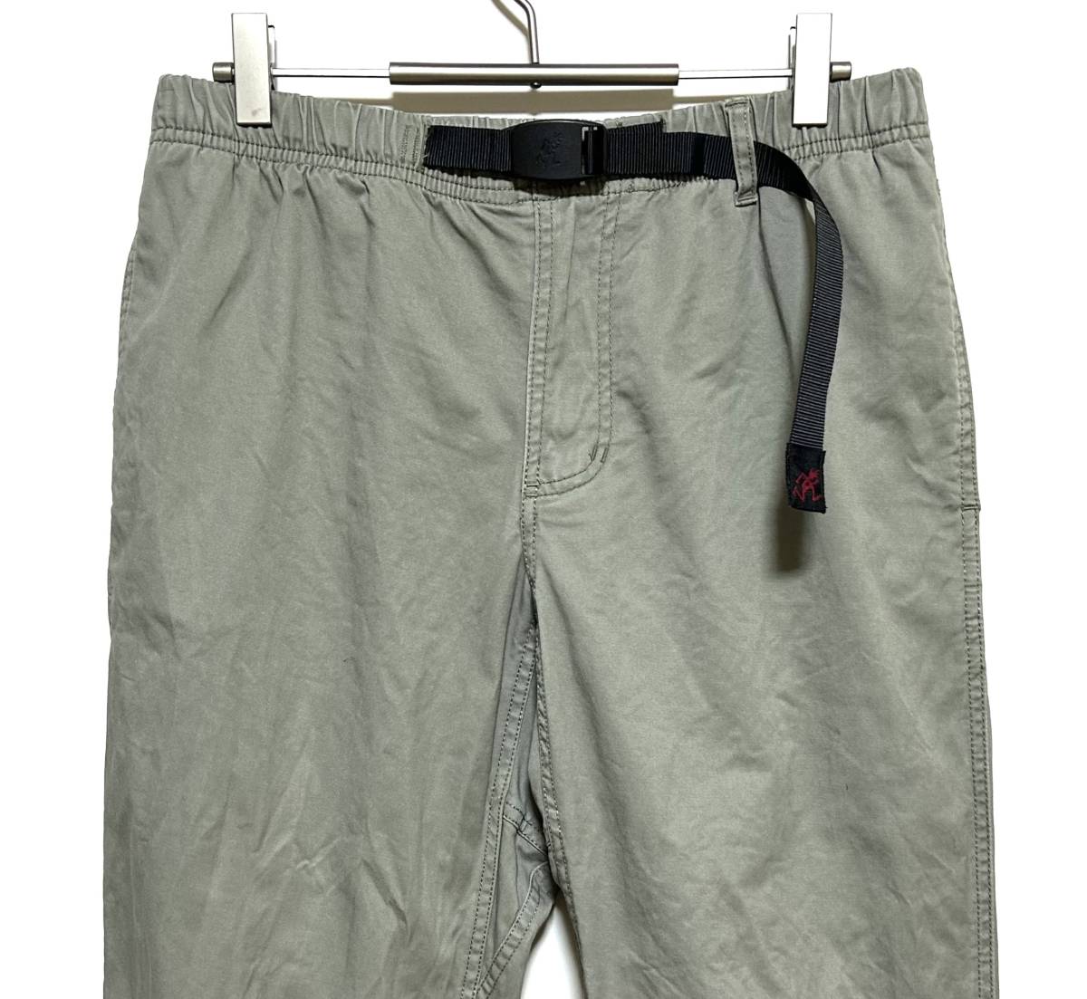 GRAMICCI MIDDLE CUT PANTS（M）グレー グラミチ クライミング ミドルカット クロップド パンツ ストレッチ ハーフ丈 7分丈_画像2