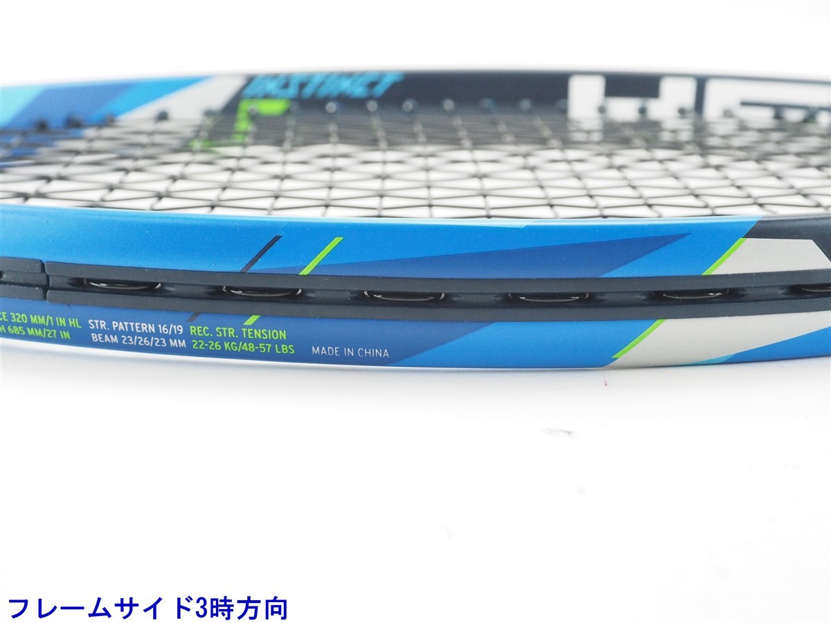 中古 テニスラケット ヘッド グラフィン タッチ インスティンクト エス 2017年モデル (G2)HEAD GRAPHENE TOUCH INSTINCT S 2017_画像8