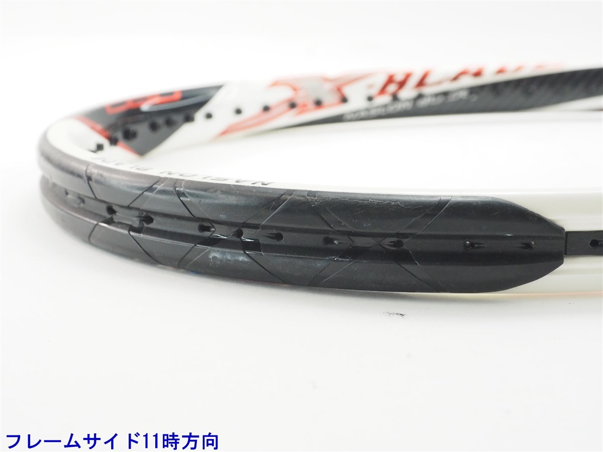 中古 テニスラケット ブリヂストン エックスブレード 280 2012年モデル (G2)BRIDGESTONE X-BLADE 280 2012_画像6