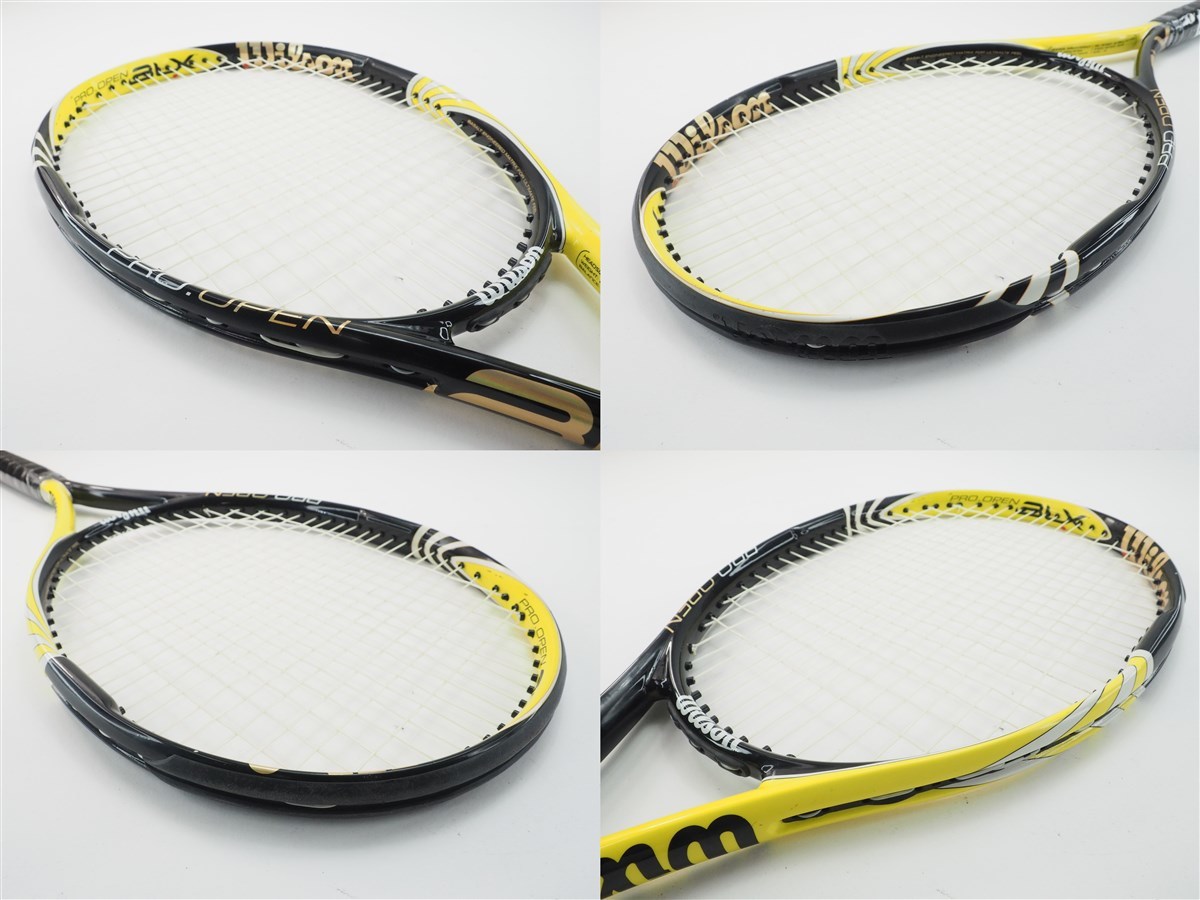 中古 テニスラケット ウィルソン プロ オープン BLX 100 2010年モデル (G3)WILSON PRO OPEN BLX 100 2010_画像2