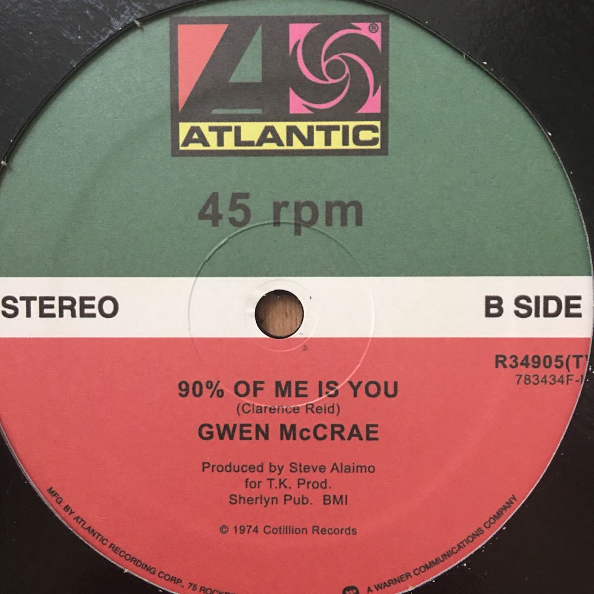 12’ Gwen Mccrae-Doin’ It/90% Of Me Is You_画像2