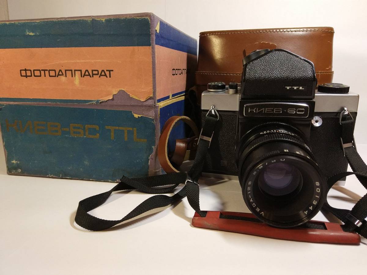  almost new goods. Kiev-6s 60 Kiev TTL Pentacon VEGA-12 pen octopus n Schic s#879B