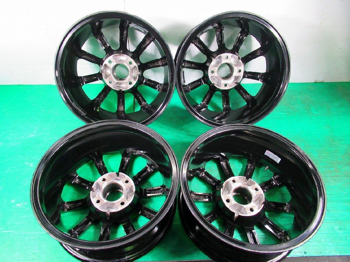 【宮城発】16x6J +25 4穴 108◆メーカー不明※センターキャップ無し◆中古 アルミホイール 4本【送料無料】MYG-4823★16インチ_画像6