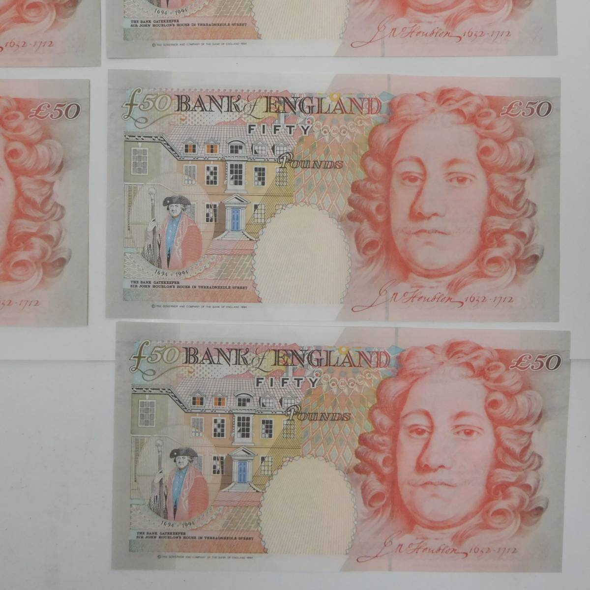 旧ポンド紙幣 イギリスポンド分 計7枚   海外
