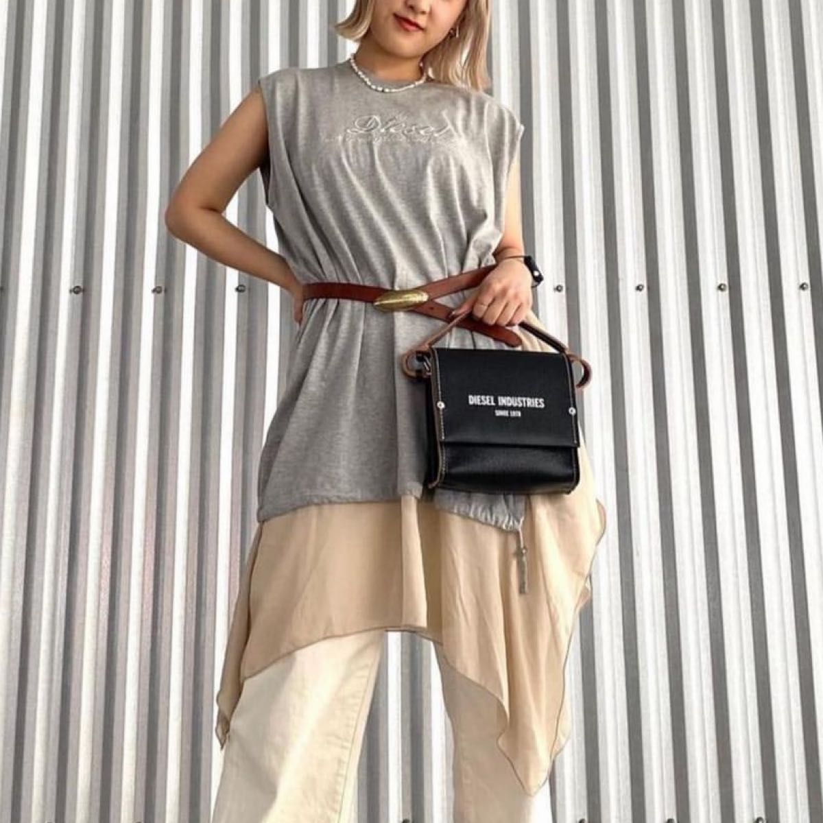 ディーゼル) DIESEL レディース スウェットワンピース ドレス ディーゼル) DIESEL レディース スウェットワンピース ドレス