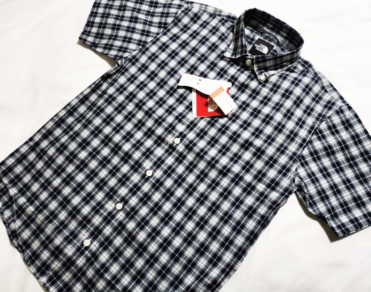 【新品未使用】ノースフェイス(THE NORTH FACE) S/S B.D SHIRT(ショートスリープボタンダウンシャツ) NR21267 S ゴールドウィン正規品_画像3