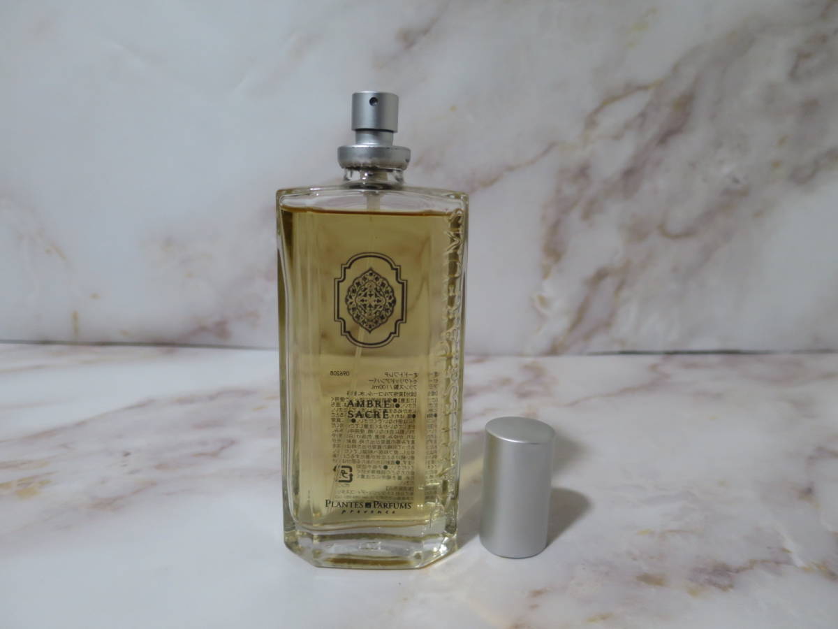 Plantes&Parfums セイクリッドアンバー　オードトワレP 元100ml フランス製_画像2