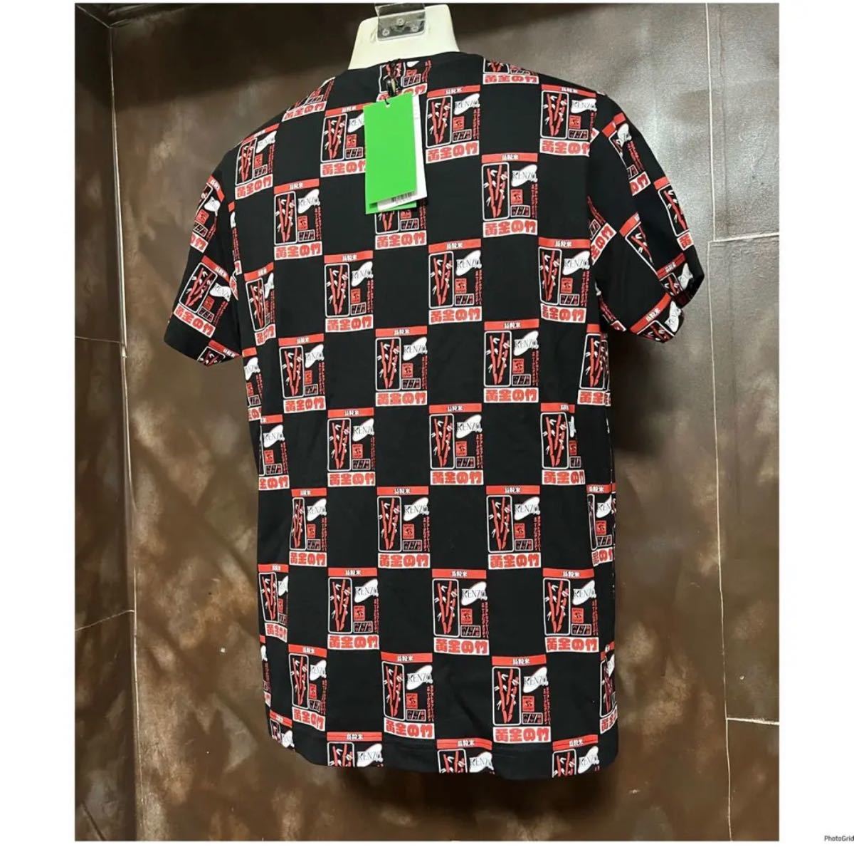 未使用 定価3万700円 KENZO 総柄 ロゴ Tシャツ カットソー Sの画像2
