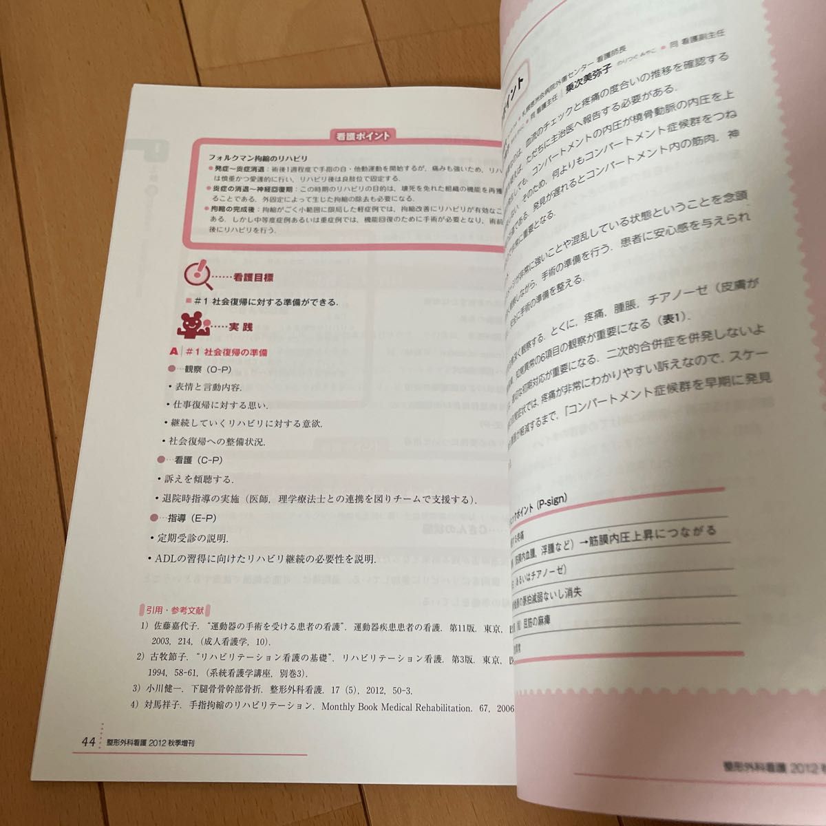 整形外科の術前・術後看護つかえる実践集　患者ストーリーでするべきことが見えてくる （整形外科看護　２０１２年秋季増刊） 整形外科