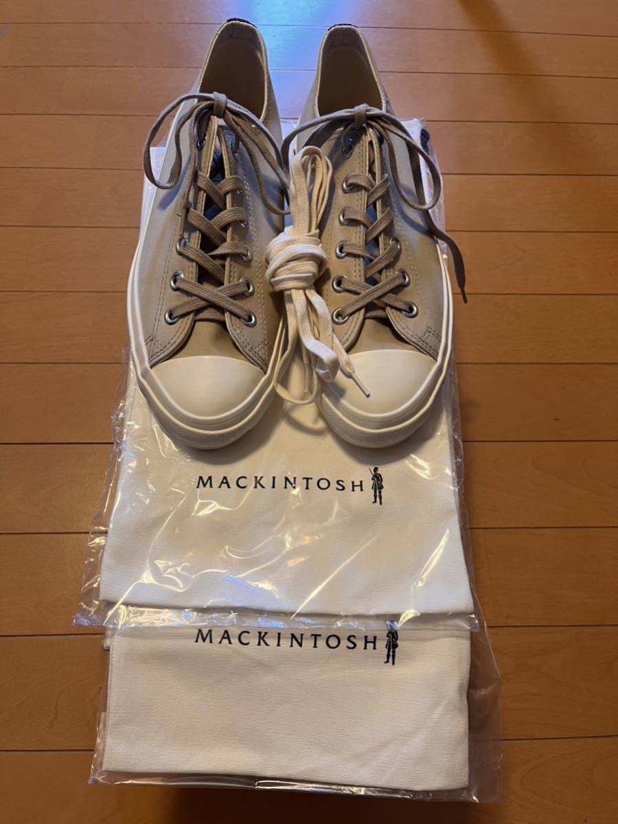 贅沢 MACKINTOSH ローカットスニーカー 新品未使用品 27.0cm 贅沢 MACKINTOSH ローカットスニーカー 新品未使用品 27.0cm
