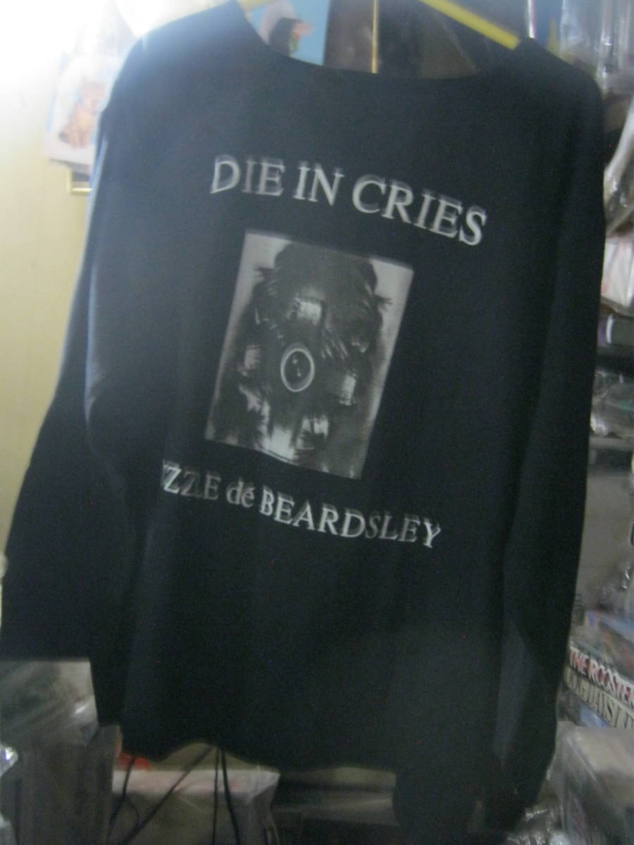 DIE IN CRIES ダイインクライズ / PUZZLE De BEARDSLEY 長袖Tシャツ 美品 KYO YUKIHIRO 室姫深 金内孝史 D'ERLANGER BUG_画像1