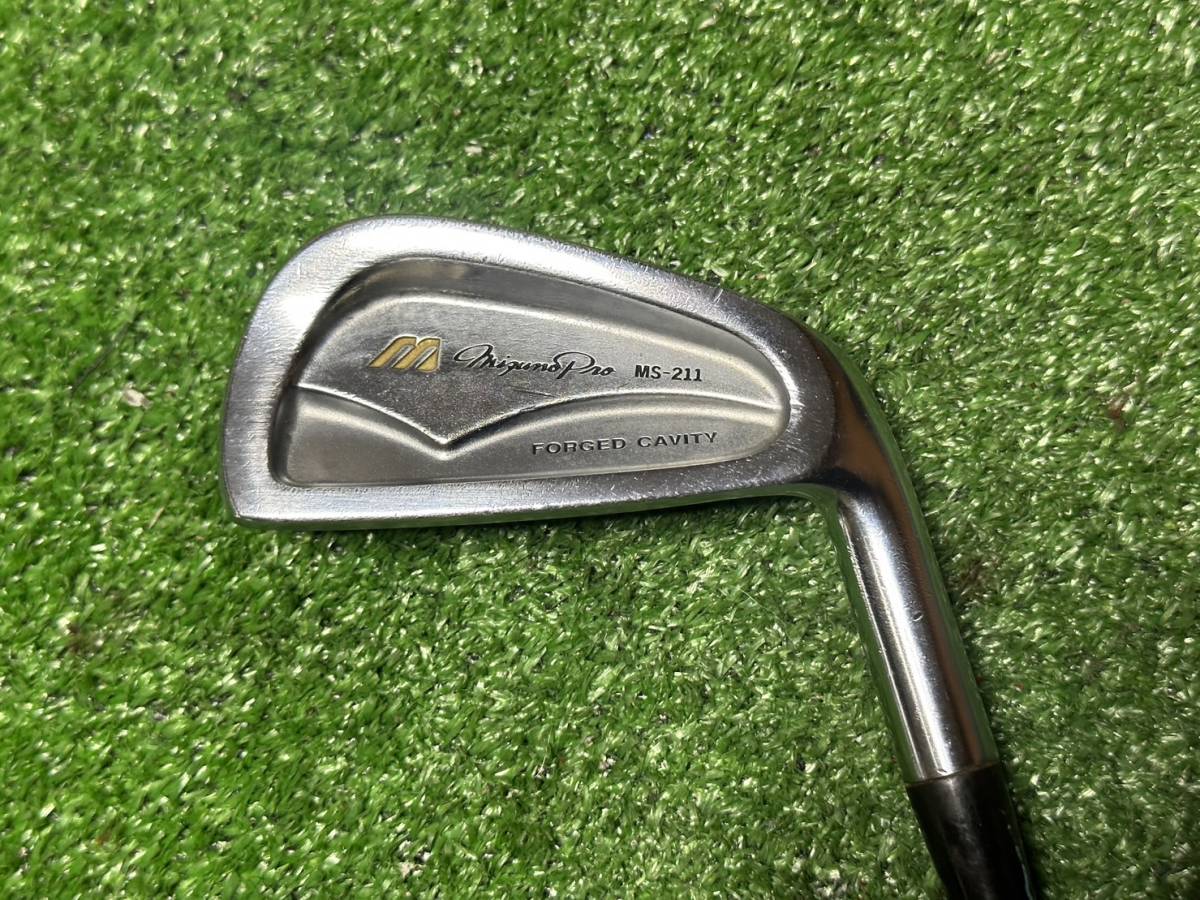 SAI-4271　中古　単品アイアン　ミズノ Mizuno Pro　MS-211　FORGED CAVITY　4番アイアン　カーボンシャフト　Flex 7_画像1