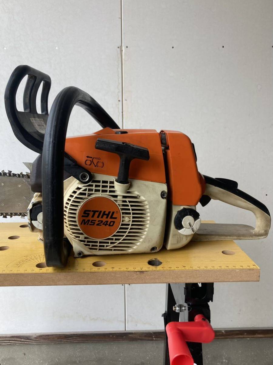 全てのアイテム STIHL/スチール/MS240/実働/エンジンチェンソー