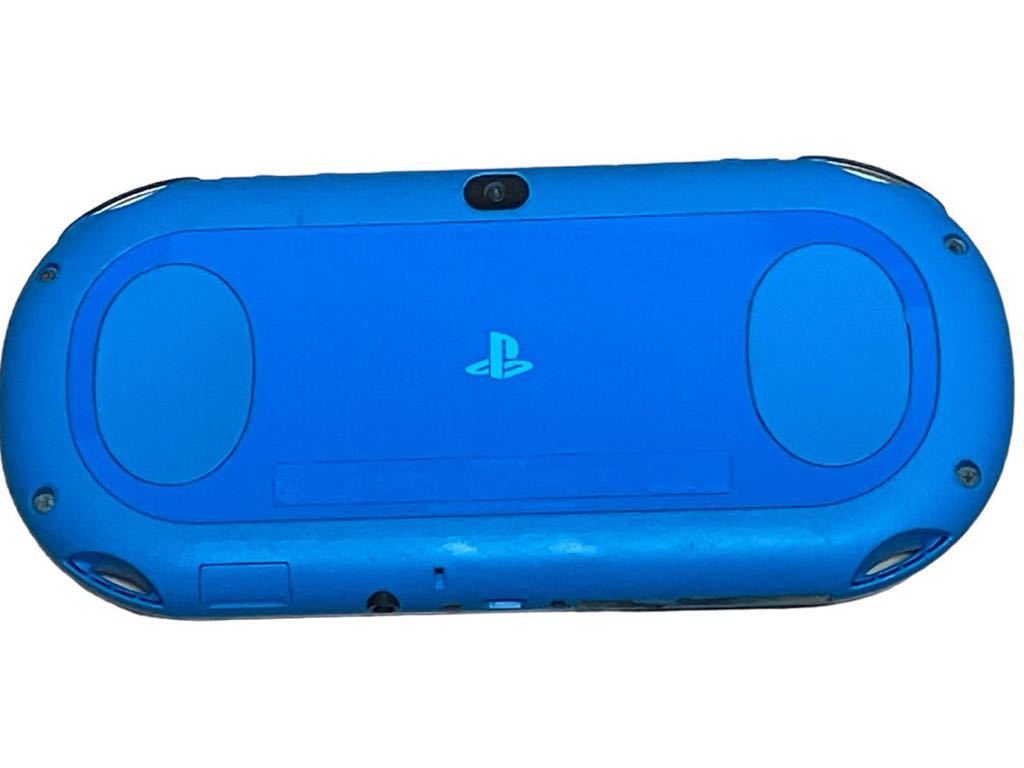 動作確認済】 PS Vita 本体 PCH-2000 ブルー レッド SONY ソニー
