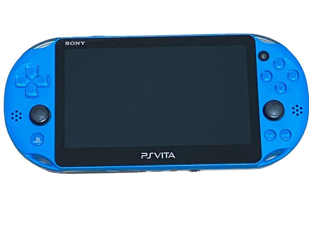 【動作確認済】 PS Vita 本体 PCH-2000 ブルー レッド SONY ソニー