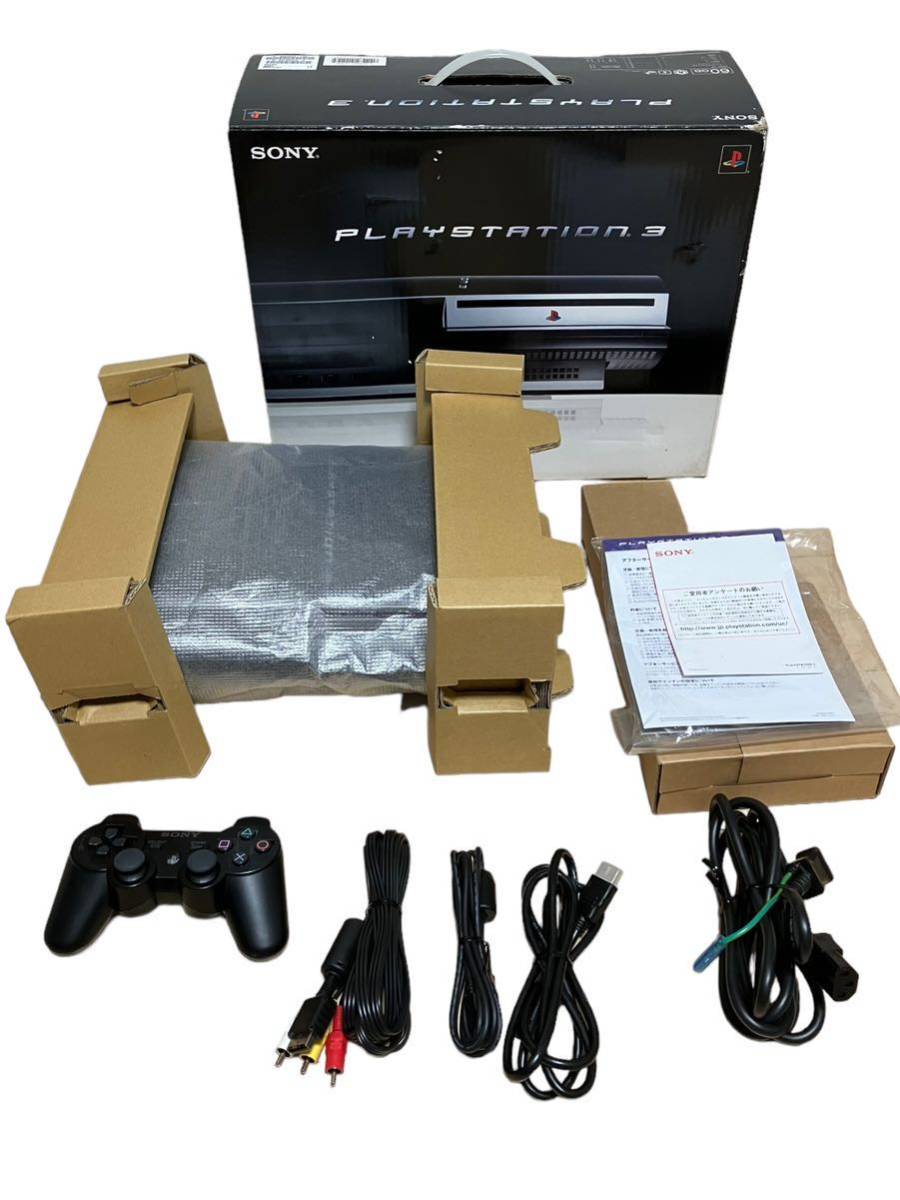 SONY ソニー 初期型 PS3 プレイステーション３ CECHA00 60GB 動作品-