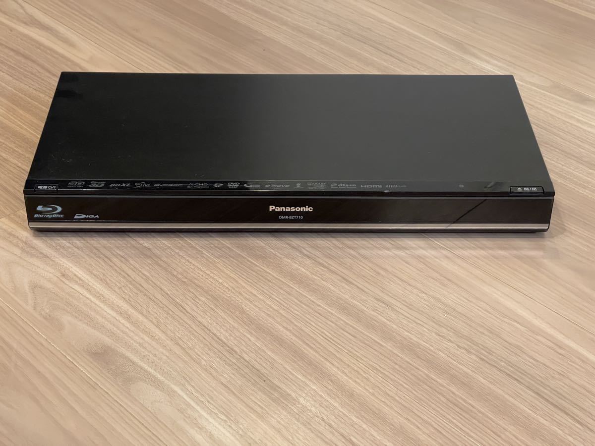 Panasonic BDレコーダー DIGA DMR-BZT710 500GB リモコン 説明書 あり