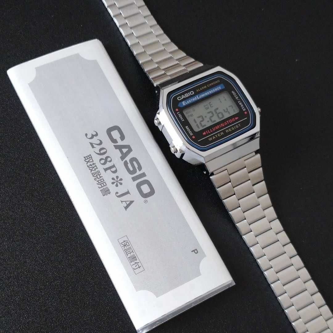 【新品/即決/送料込】CASIO カシオ デジタル腕時計 ステンレス チープカシオ_画像3