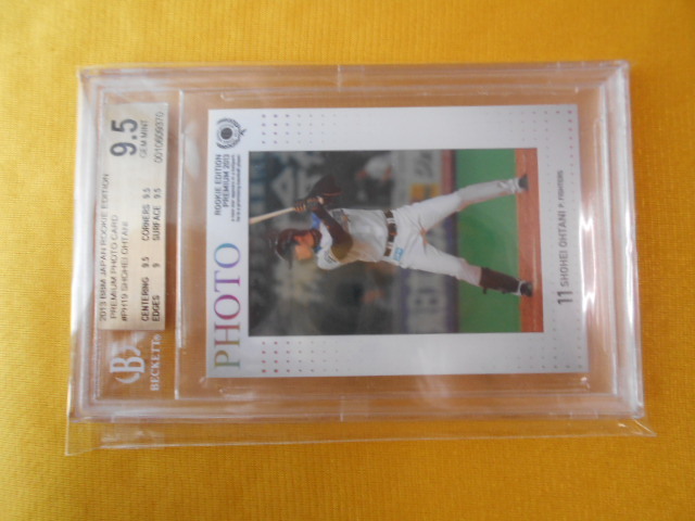 大谷翔平 BBM 2013 RC Photo Card BGS9.5 GEM MINT_画像1