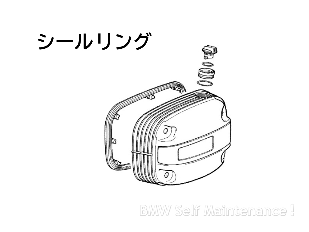 シールリング フィラーキャップ Oリング R1100RS R1100RT R1100R R1100GS R1150RS R1150RT R1150GS R1150R R1200C 11141340902 11141340901_画像1