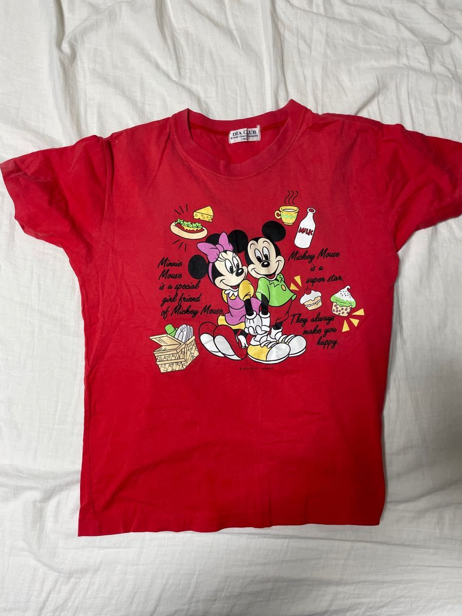 半袖Tシャツ USA製 ディズニー ミッキーマウス Disney 150cm